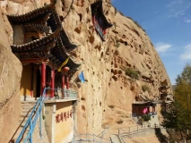Mati Temple in Sunan, Gansu Province