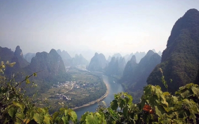 PRI Yangshuo Mt Xianggong and Li River Boat Day Tour from Guilin