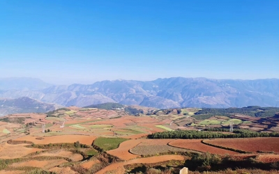 Private Day Tour to Red Land in Dongchuan from Kunming