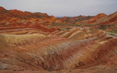 Private Day Tour to Zhangye Danxia Geopark from Xining