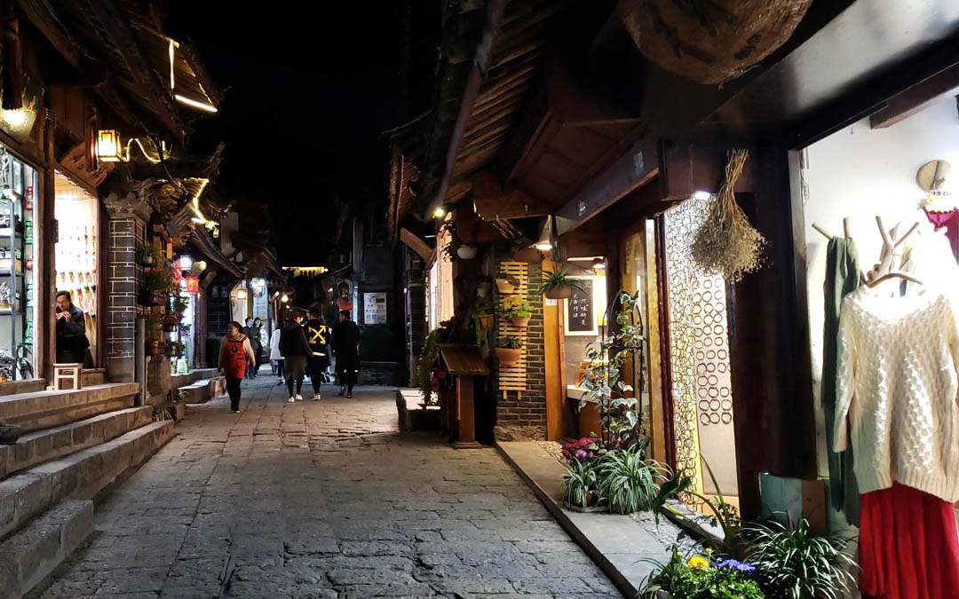 Shuhe Old Town in Lijiang